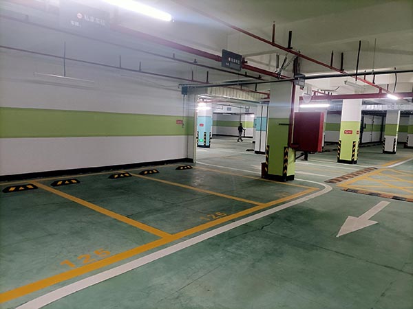 法库小区划线